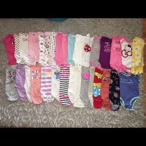 SOLD 0-3 month clothing lot